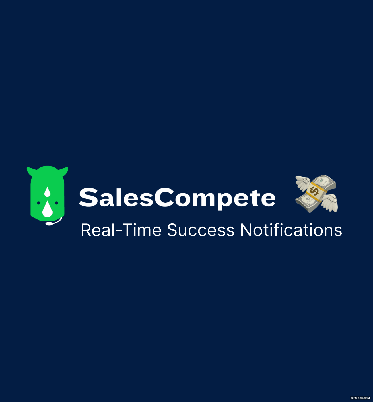 real-time success message